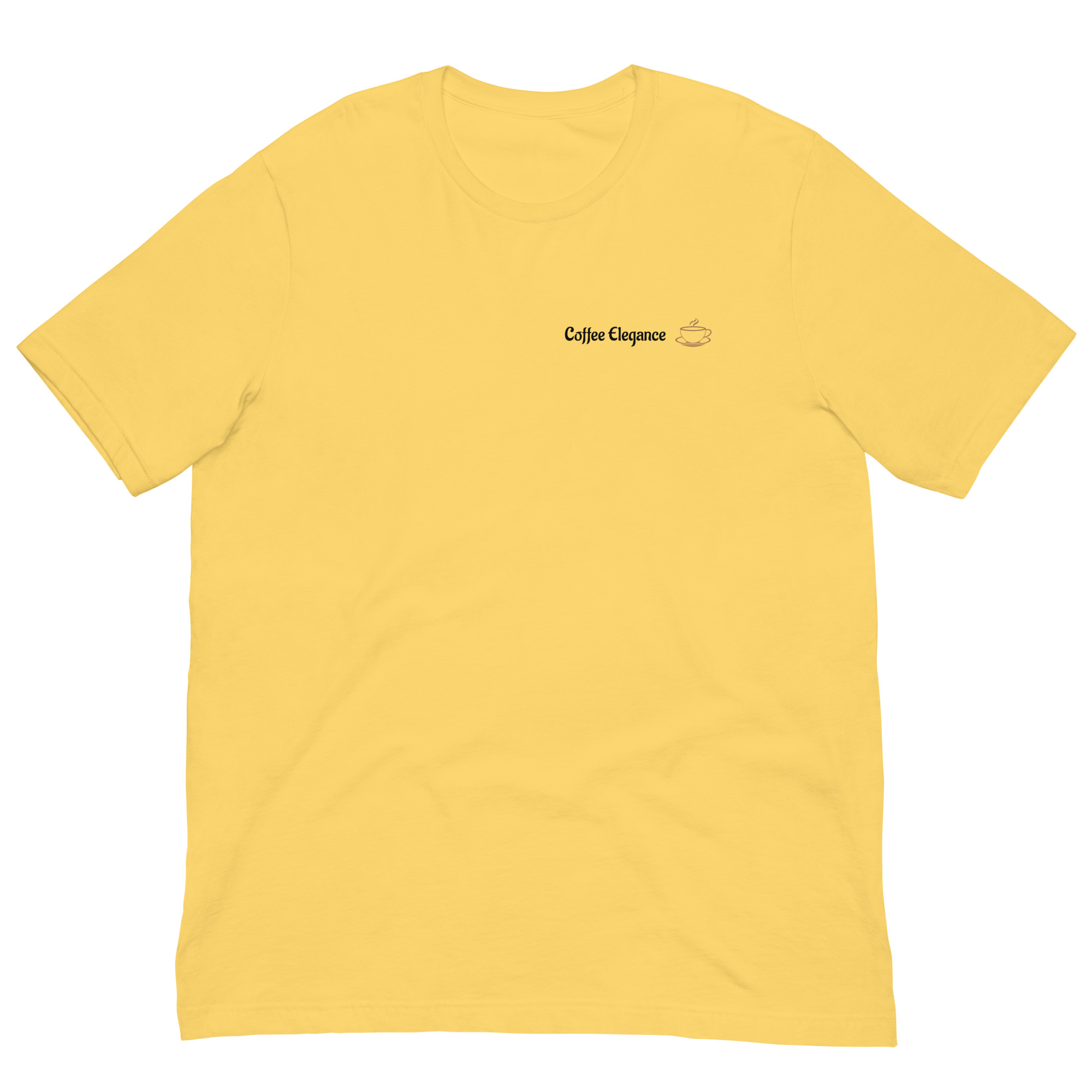 エレガントコーヒーカップTシャツ